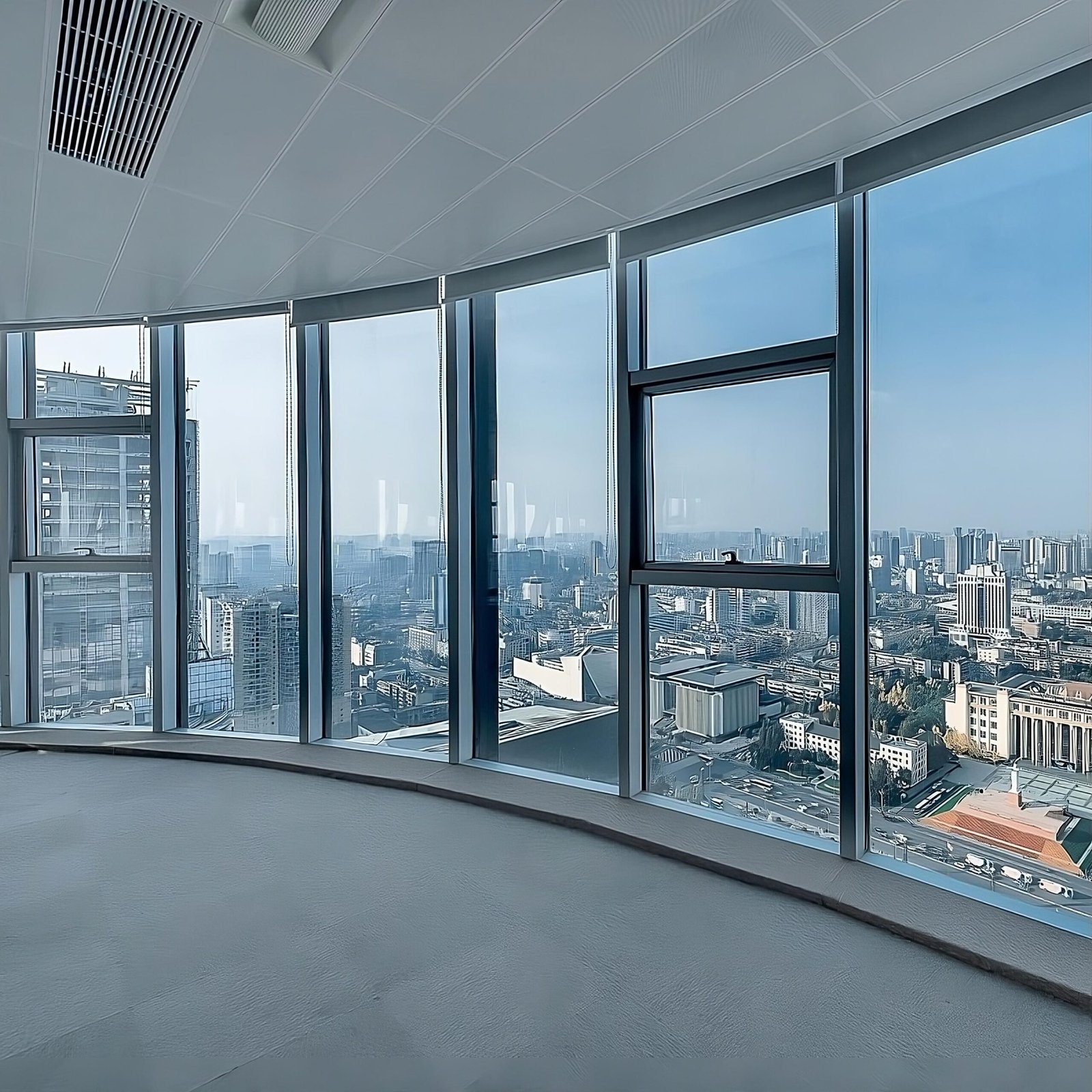 Curtain wall facade