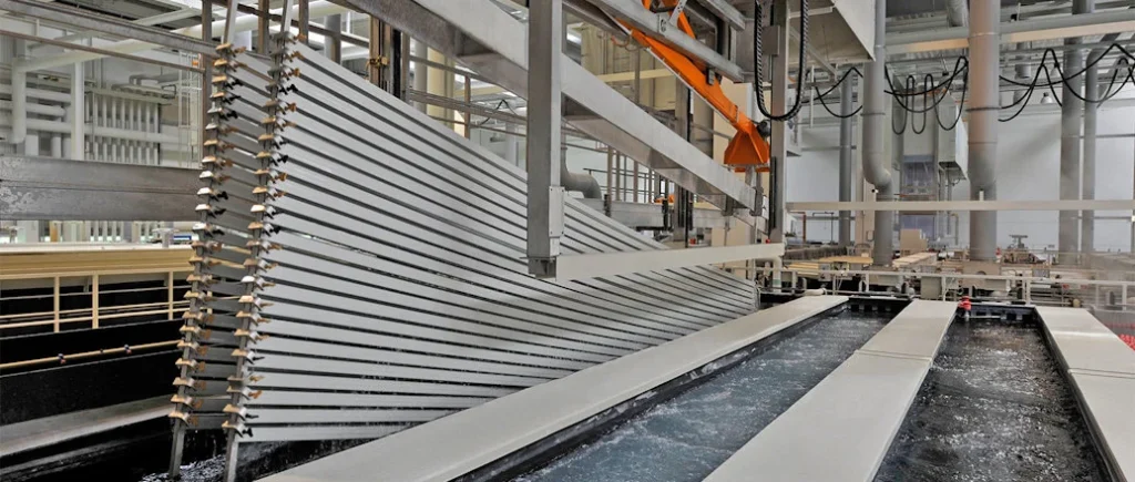 Anodizing line